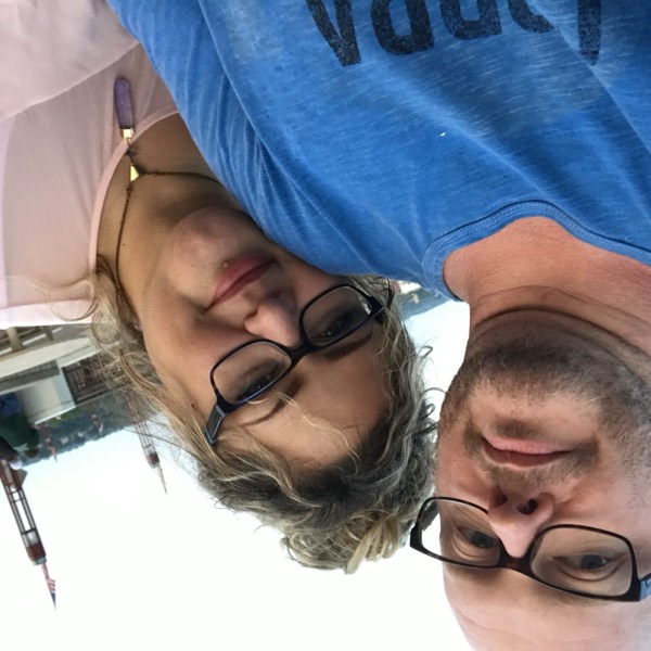 Faye and Jim on an August night out in St. Paul
